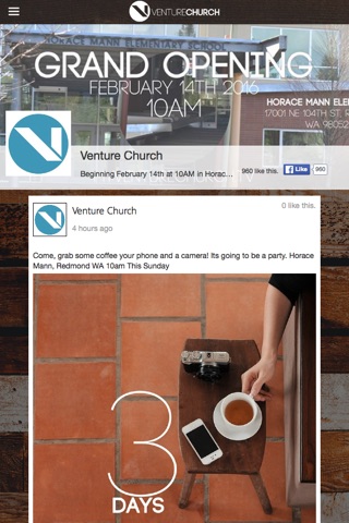 Venture Church Redmond screenshot 3