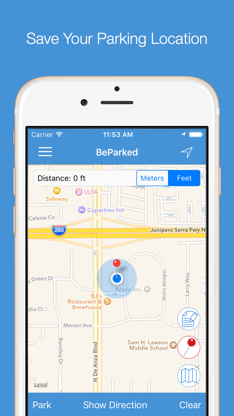 BeParked - Car Parking Spot Tracker screenshot 1