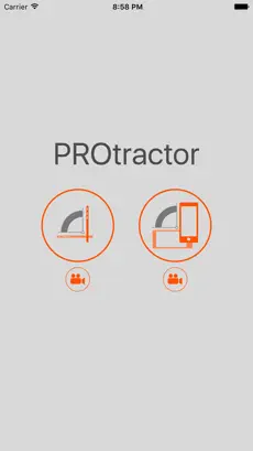 Screenshot 2 PROtractor – El medidor de ángulos para carpintería, artesanía o techadores. iphone