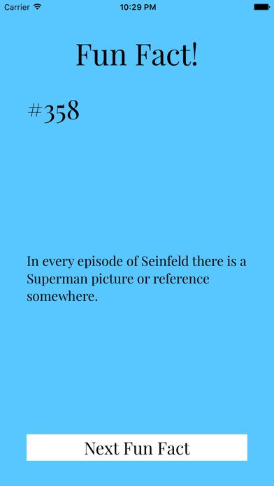 Fun Fact! app screenshot 2