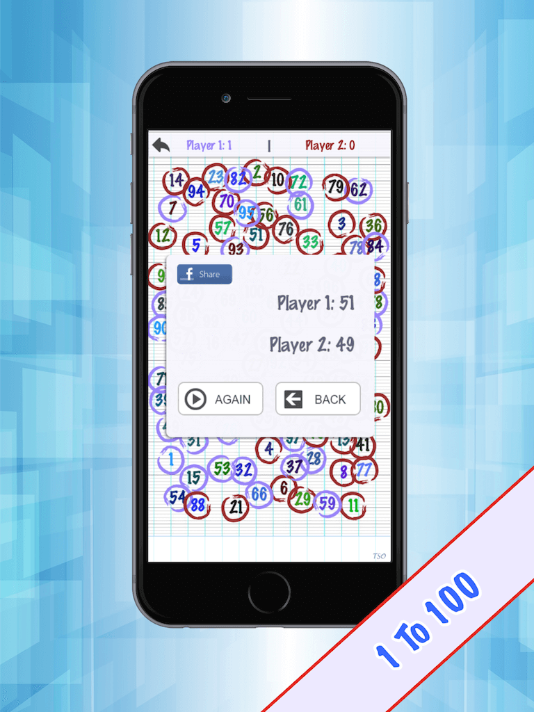 1 To 100 - Find the numbers