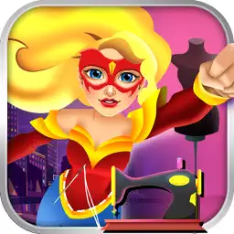 Superhero Girl Wedding Salon - fashion makeup dress up & nail makeover games for kids! app icon