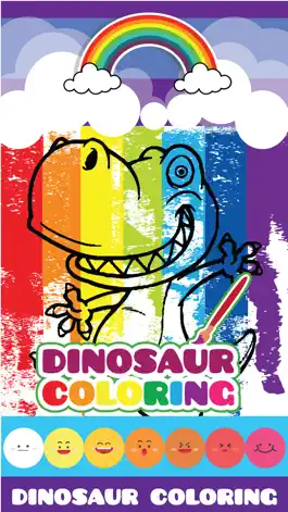 Game screenshot Jurassic Life Dinosaur Day Coloring Pages First Edition mod apk