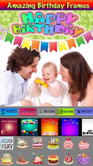 Birthday Photo Frames and Wallpapers