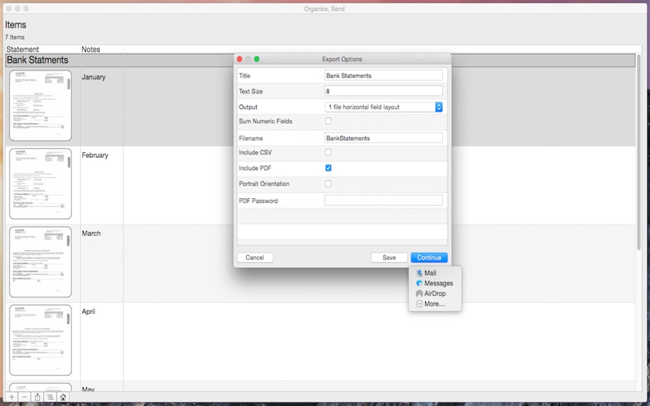 #5. Organize, Send (macOS) 由: APG Solutions, LLC