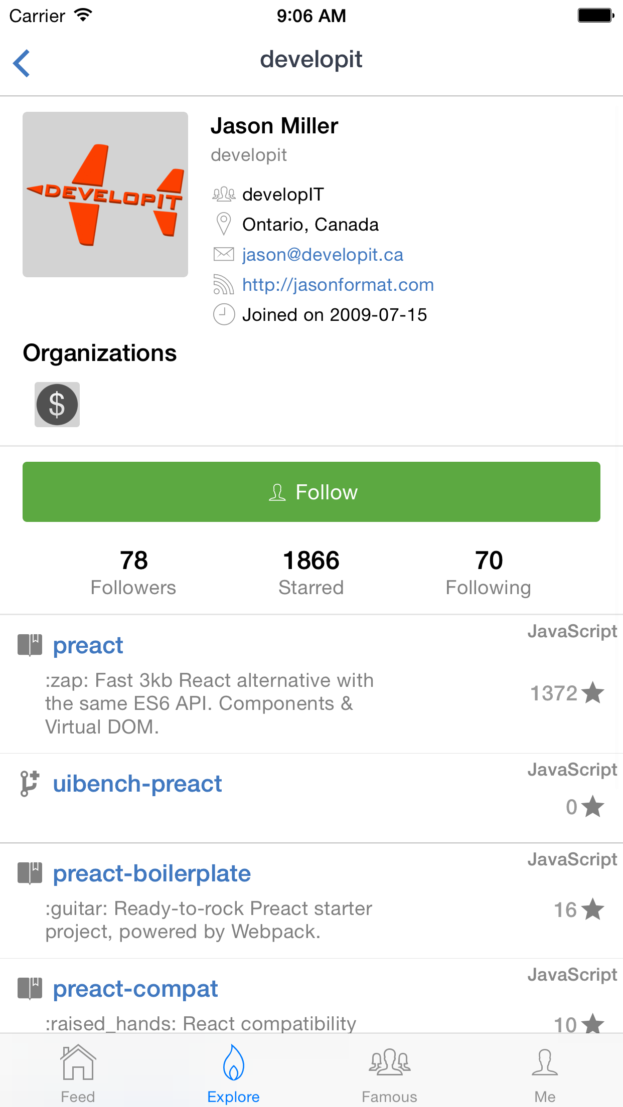 GitFeed screenshot 5