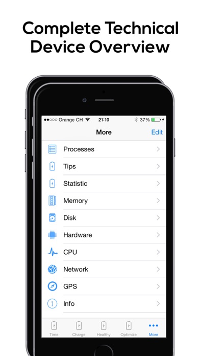 Screenshot #1 pour System Monitor Utility - Informations système