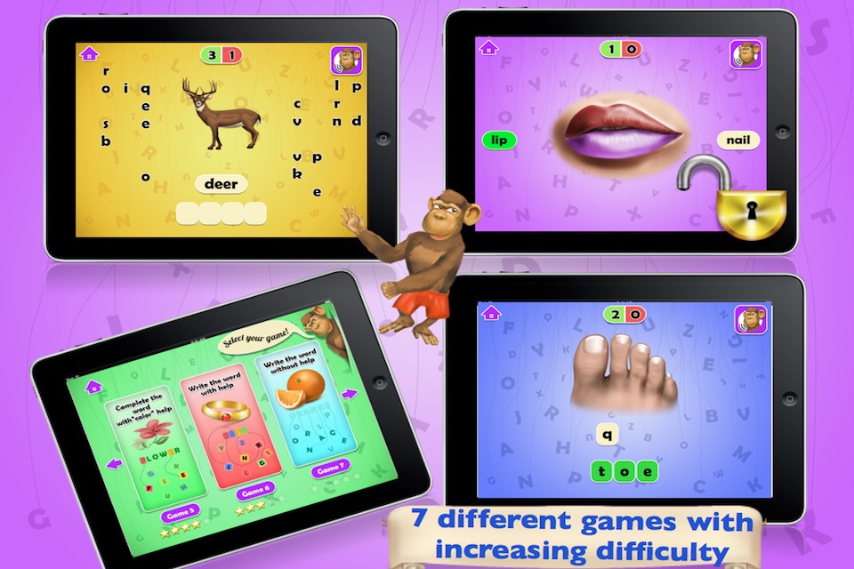 Games to learn to read and write Free screenshot 3