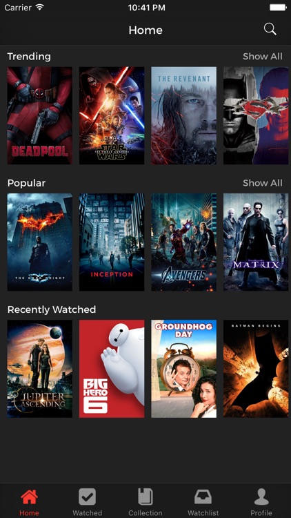 SeenIt - Movies Tracker (Trakt)