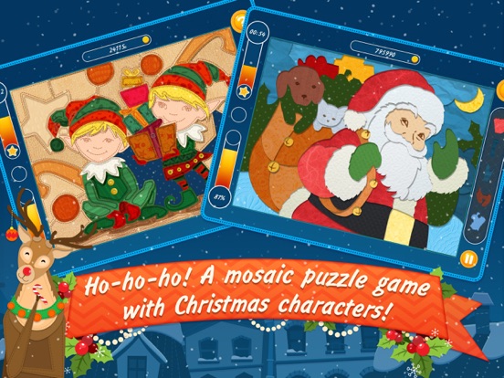 Screenshot #4 pour Christmas Mosaic Puzzle Free
