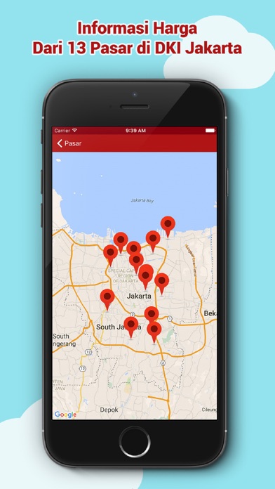 Info Pangan Jakarta Mobile Screenshot