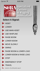 Crane Operator Hand Signals screenshot