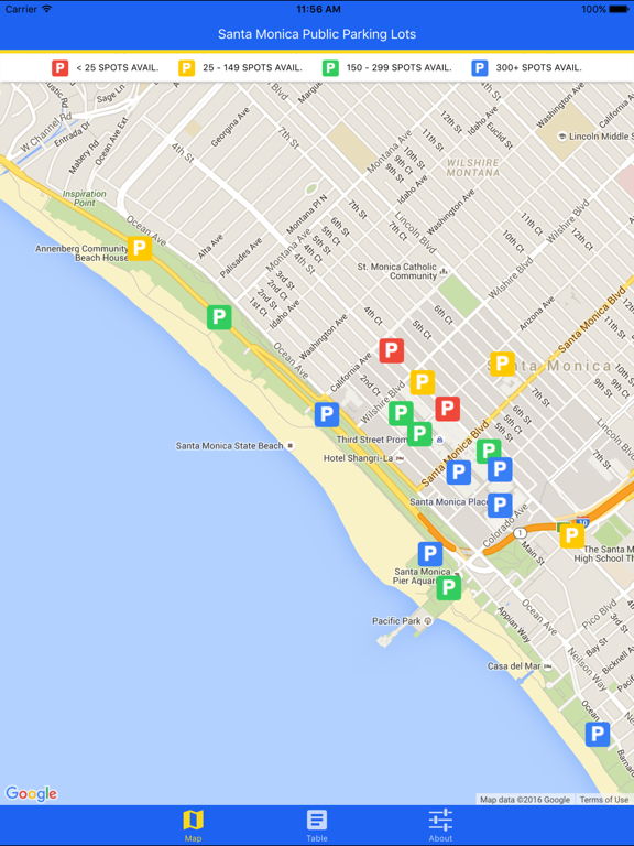 Screenshot #5 pour Santa Monica Parking: Public Garage and Lot Status