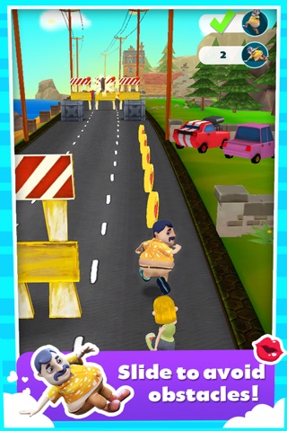 Run Ron Run - 3D Street Dash Runner In Endless Fun Love Adventure screenshot 3