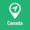 BigGuide Canada Map + Ultimate Tourist Guide and Offline Voice Navigator
