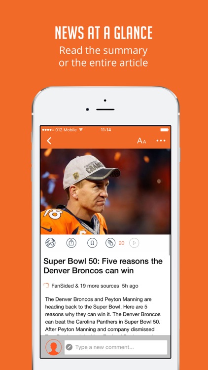 Sportfusion - Denver Broncos Edition - News, Live Scores & Rumors