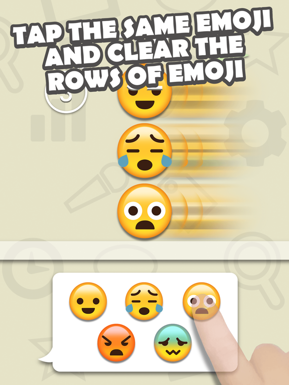 Screenshot #5 pour Emoji Land - Best Pictures Art Emojis Column Matches Up Games