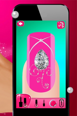 Nail Fairy Tale for Girls – Princess Nails Makeover with Glamorous Designs in Manicure Salon screenshot 2