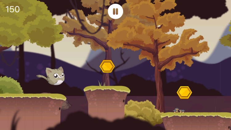 Flappy Kitty - Kitten Jump Doodle Adventure screenshot-3