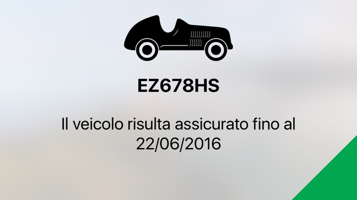 Screenshot #2 pour èAssicurato TV - Controllo RCAuto