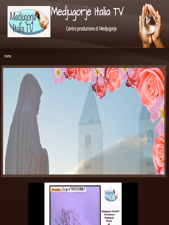 Screenshot #4 pour Medjugorje Italia TV