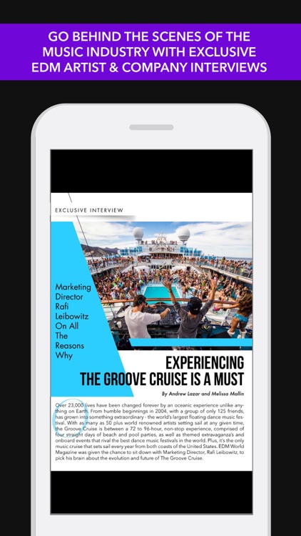 EDM World Mag - Electronic Dance Music For Ravers screenshot-0