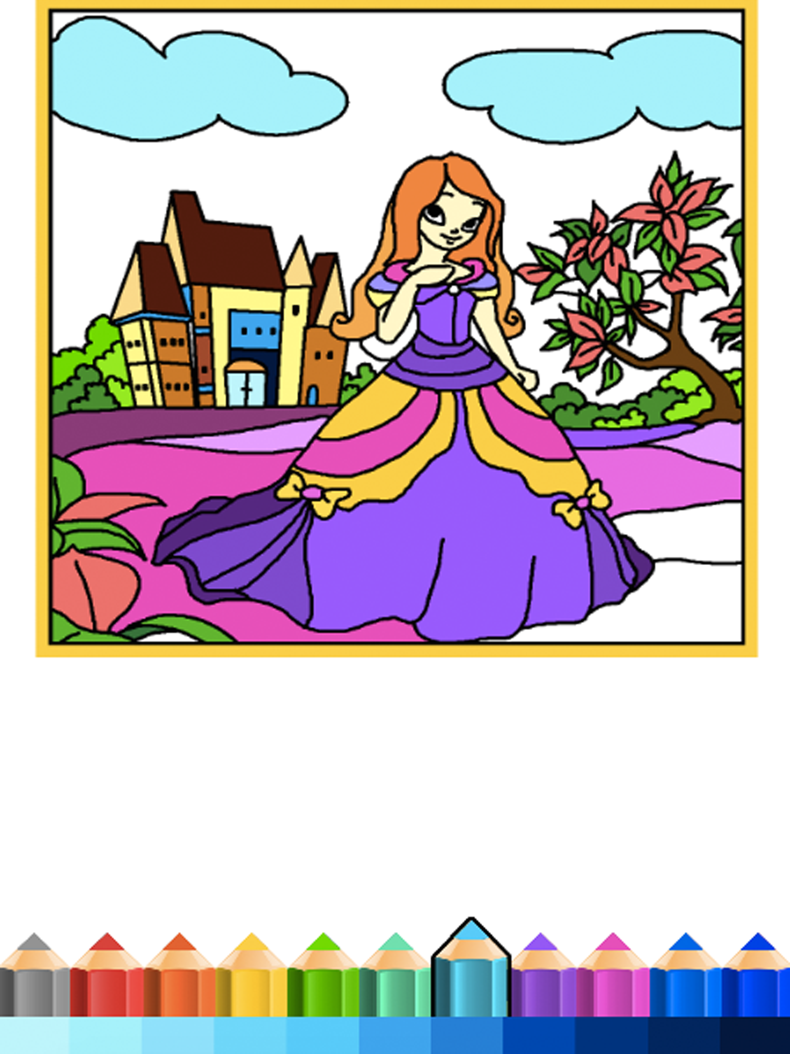 Magic Crayon Painting - The Free Colorful Drawing Cartoon Book screenshot 7