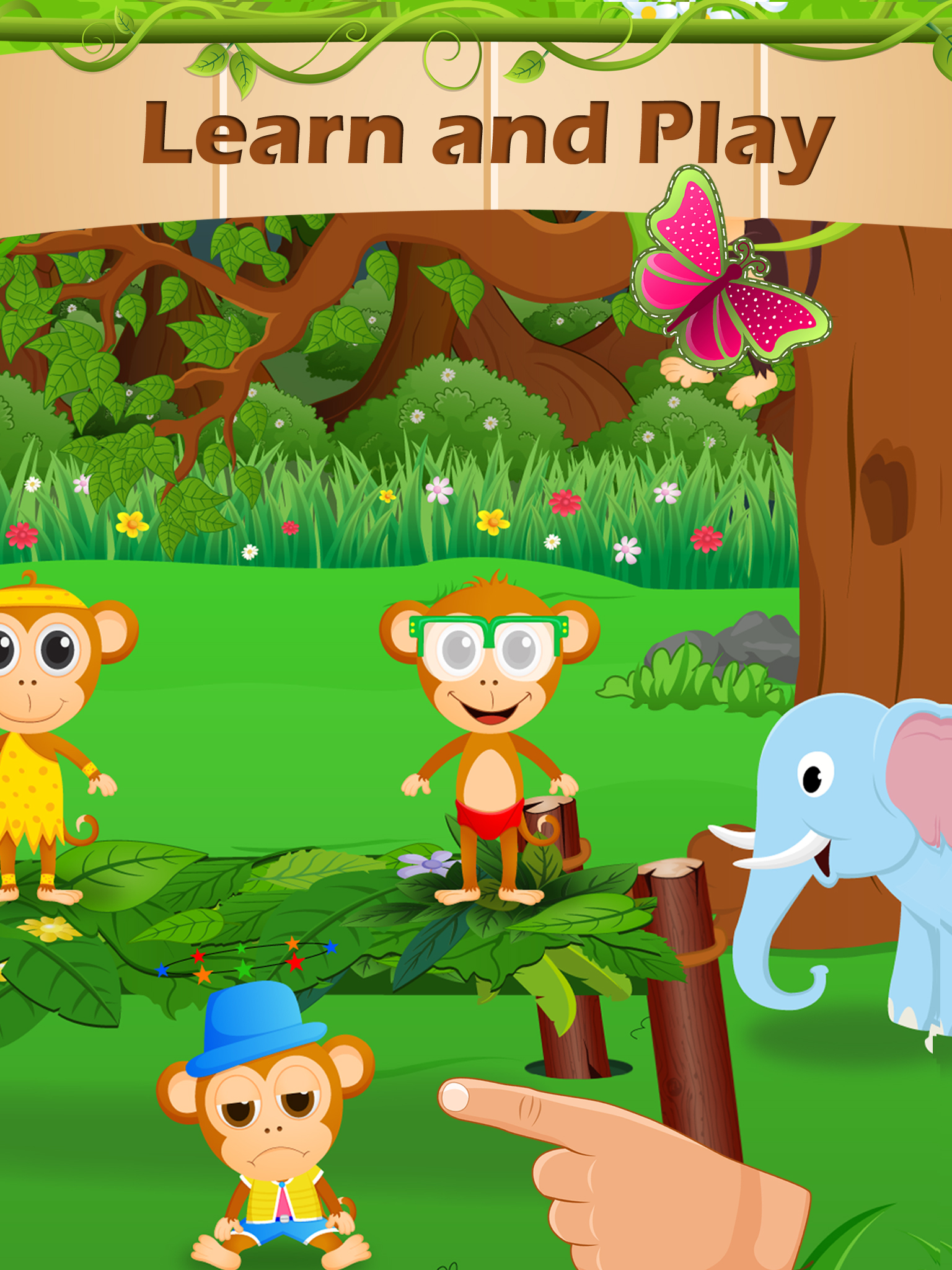 Toddlers Five Little Monkeys