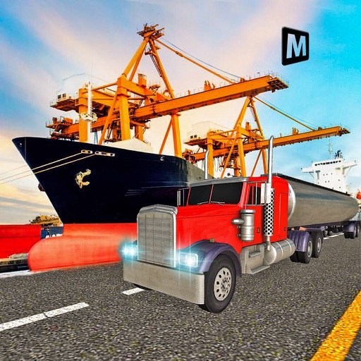 Transport Oil 3D - Cruise Cargo Ship and Truck Simulator icon