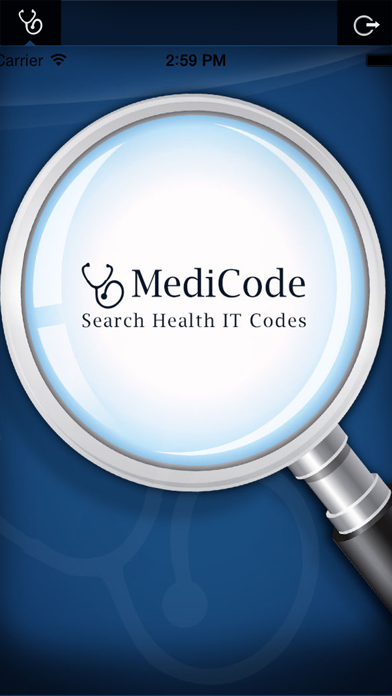 Screenshot #1 pour MediCode App