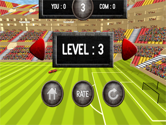 Car Soccer 3D World Championship : カーレースでサッカースポーツゲームをプレイのおすすめ画像5