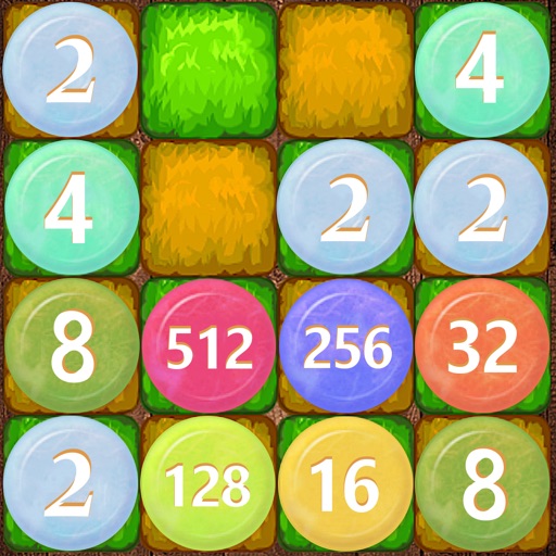 100/100 2048 Piano Grass Tiles Numbers Cool World