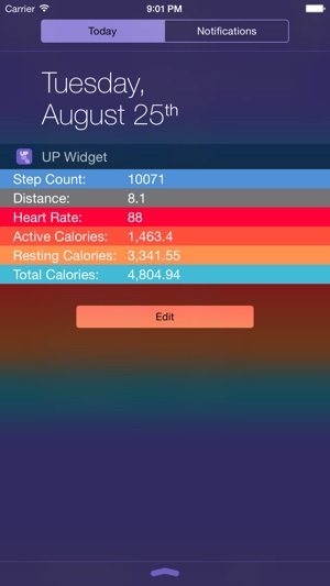 Fit Widget for Jawbone UP - Resting Heart Rate for UP3 & Hig(圖1)-速報App