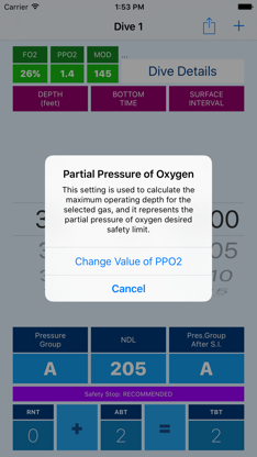 Dive Plan Lite screenshot 4