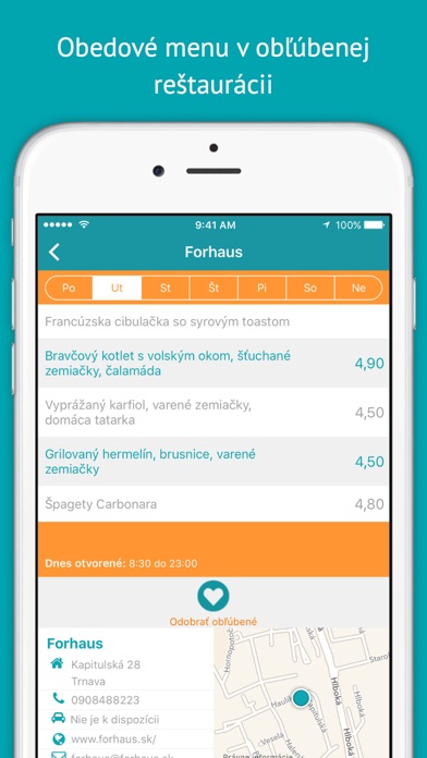 Screenshot #3 pour ProMenu - Nájdi si svoje jedlo