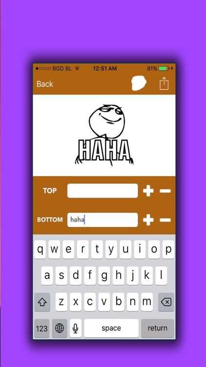 MemeMaker Free - Add self Text To Top Famous Meme Pics