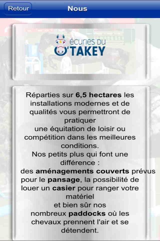 Les Ecuries du O'Takey screenshot 2