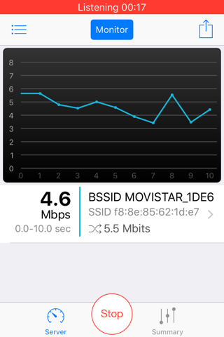 VPerf Network Performance screenshot 2