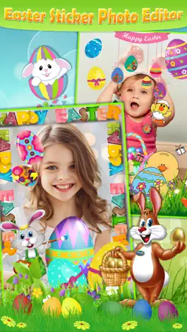 Game screenshot Easter Photo Sticker.s Editor - Bunny, Egg & Warm Greeting for Holiday Picture Card mod apk