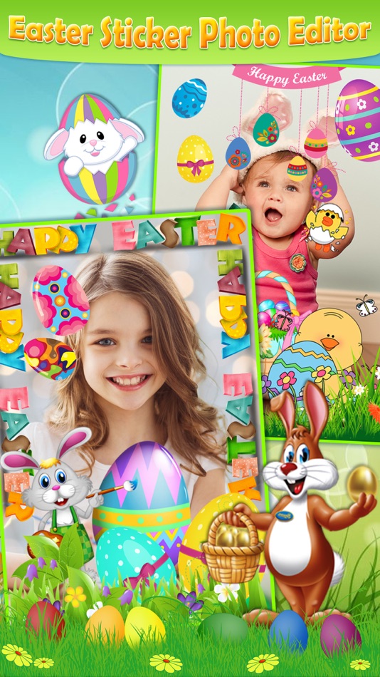 Easter Photo Sticker.s Editor - Bunny, Egg & Warm Greeting for Holiday Picture Card - 1.0 - (iOS)