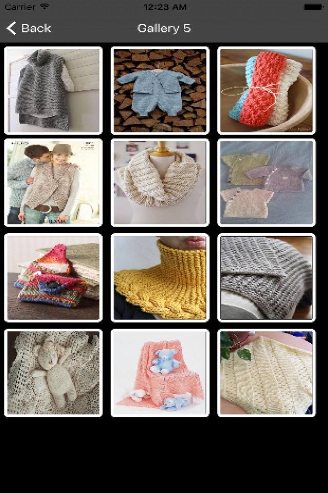Projects Knitted with Easy Knitting Patterns screenshot 2