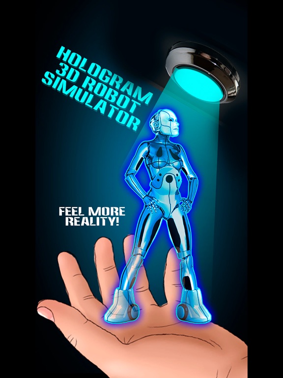 Screenshot #6 pour Hologram 3D Robot Simulator