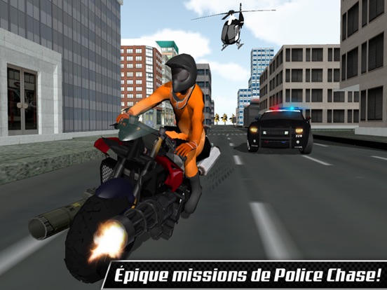 Screenshot #4 pour Prison Échapper: du trafic Police Chasse Moto Cavalier