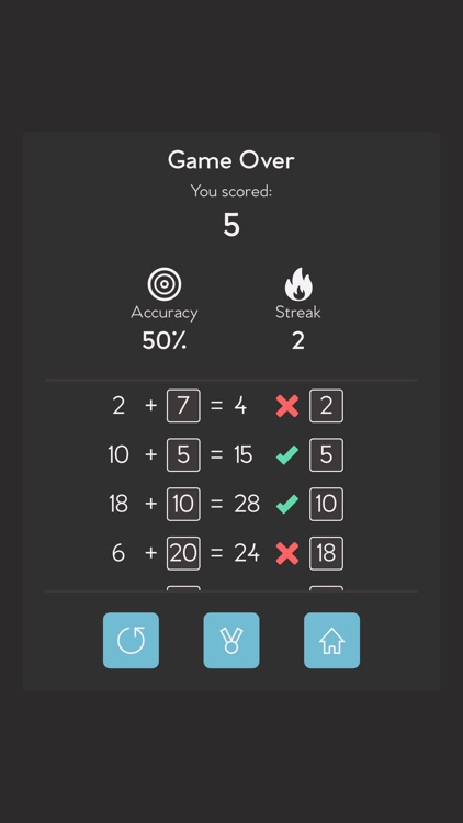 Quick Flick Math screenshot-3