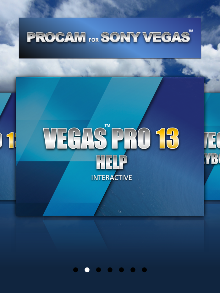 PROCAM for Sony Vegas