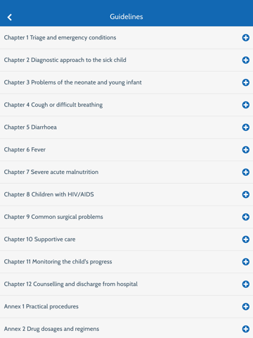 Screenshot #5 pour WHO e-Pocketbook of Hospital Care for Children