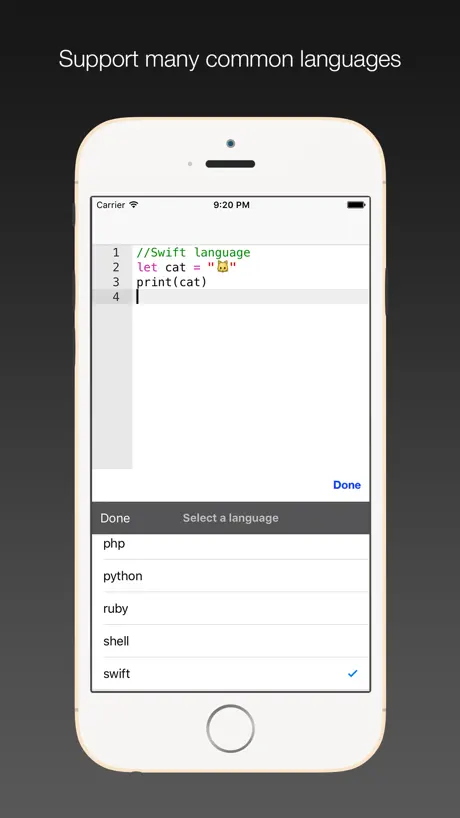 Code keyboard