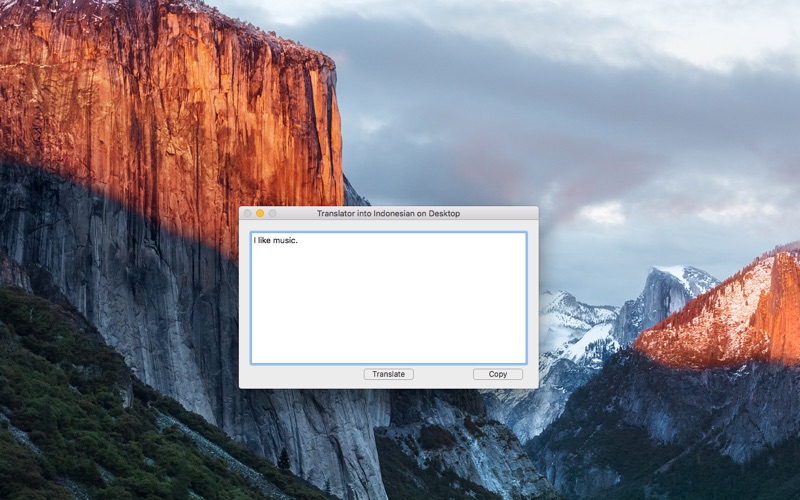 Translator into Indonesian on Desktop thumbnail 1