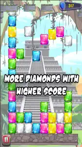 Diamond Crush Blast - Lost Treasure Quest screenshot #2 for iPhone