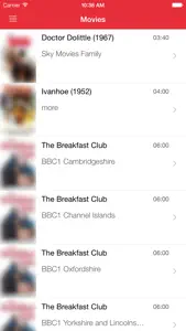 UK's Television Guide Free screenshot #2 for iPhone